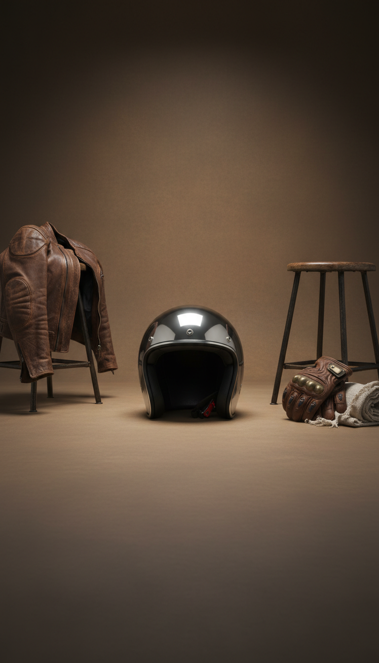 Steel Open-Face Helmet